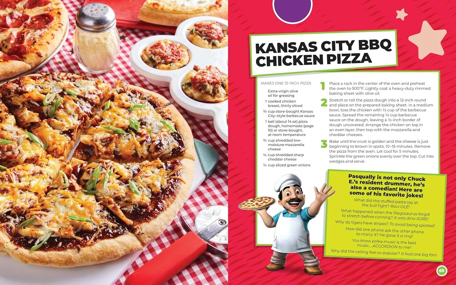 Chuck E. Cheese & Friends Party Cookbook