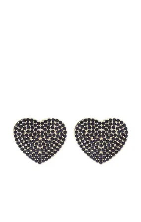 Corazon Suculenta Black Golden Earrings Corazon Suculenta Black Golden Earrings