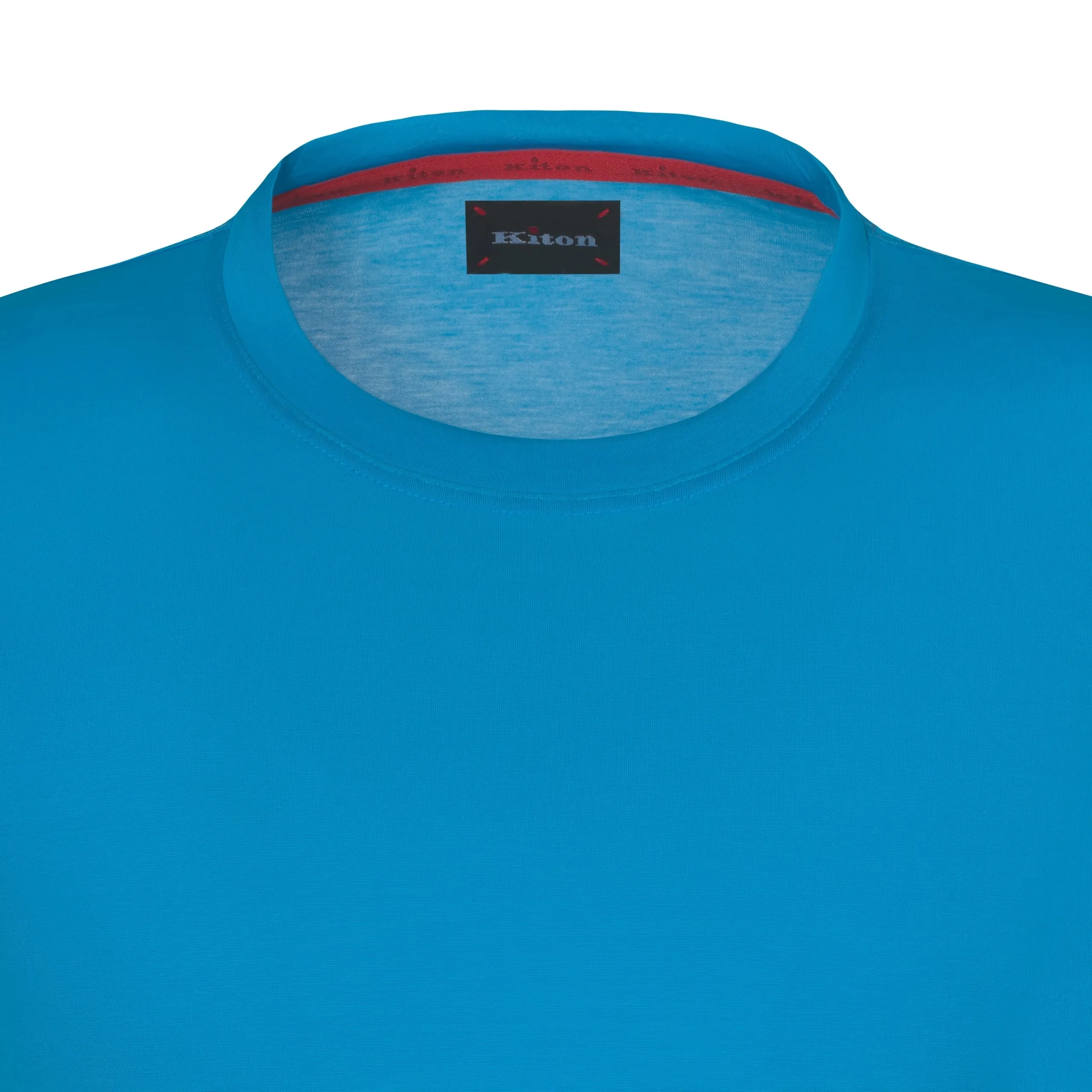 Cotton T-Shirt in Bright Blue