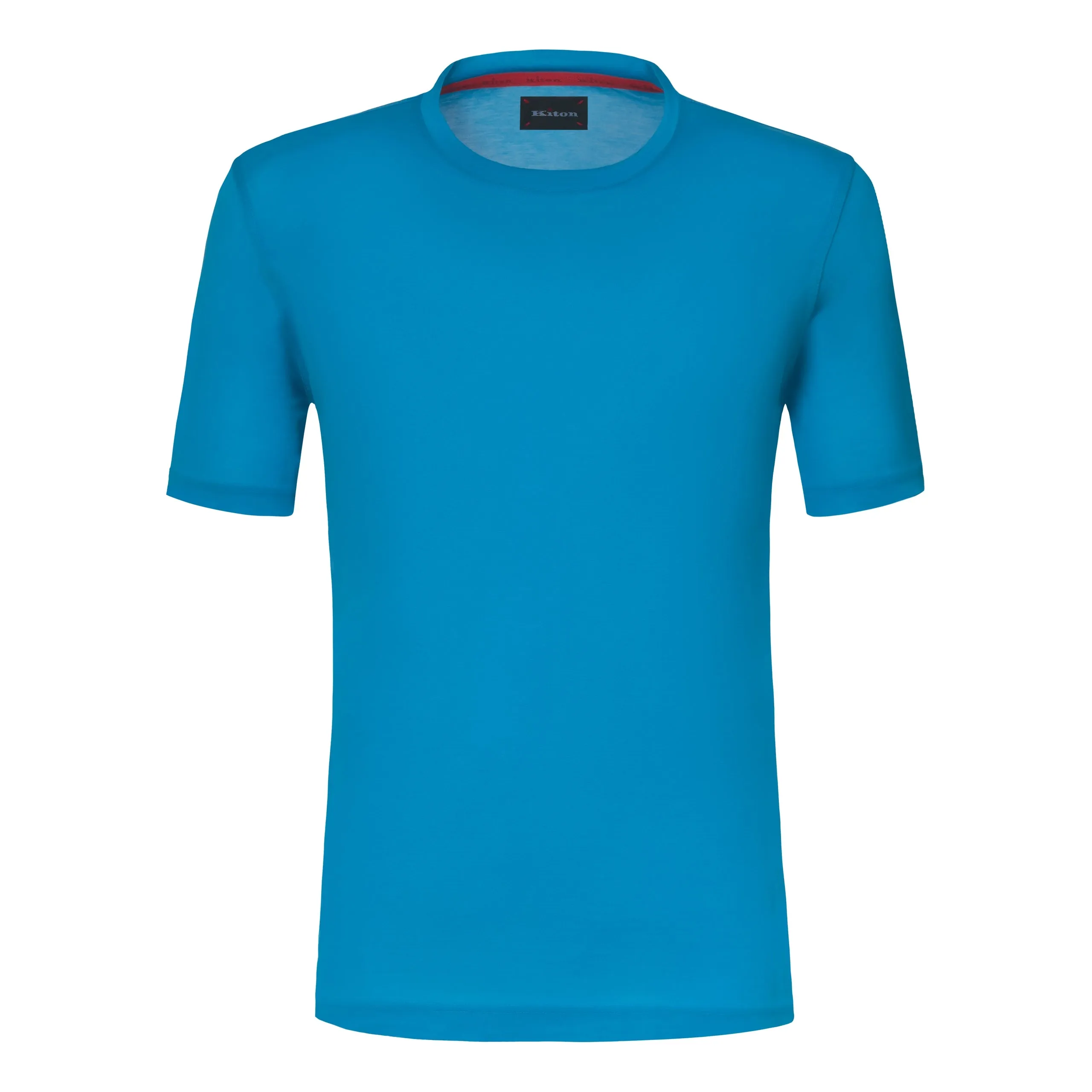 Cotton T-Shirt in Bright Blue