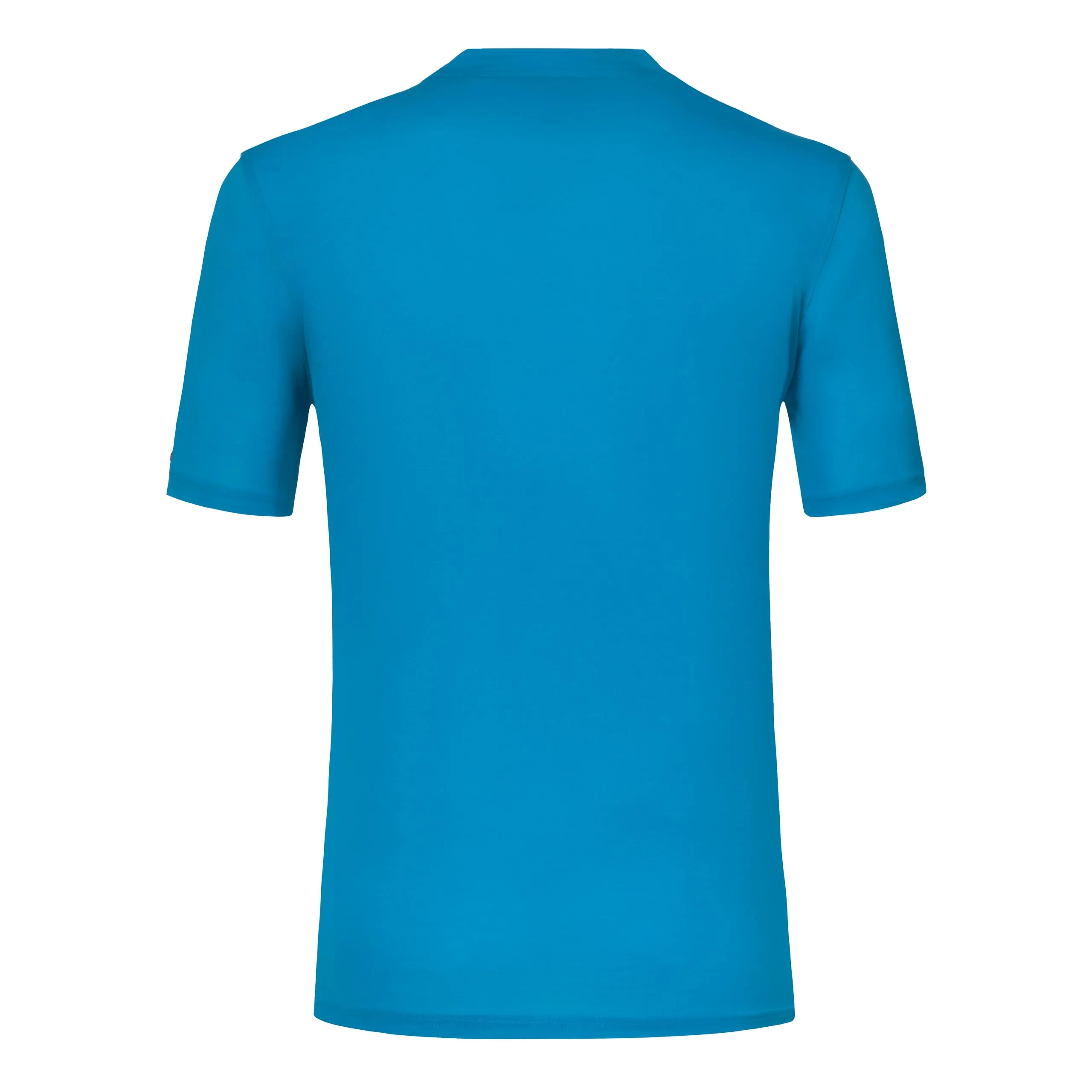 Cotton T-Shirt in Bright Blue