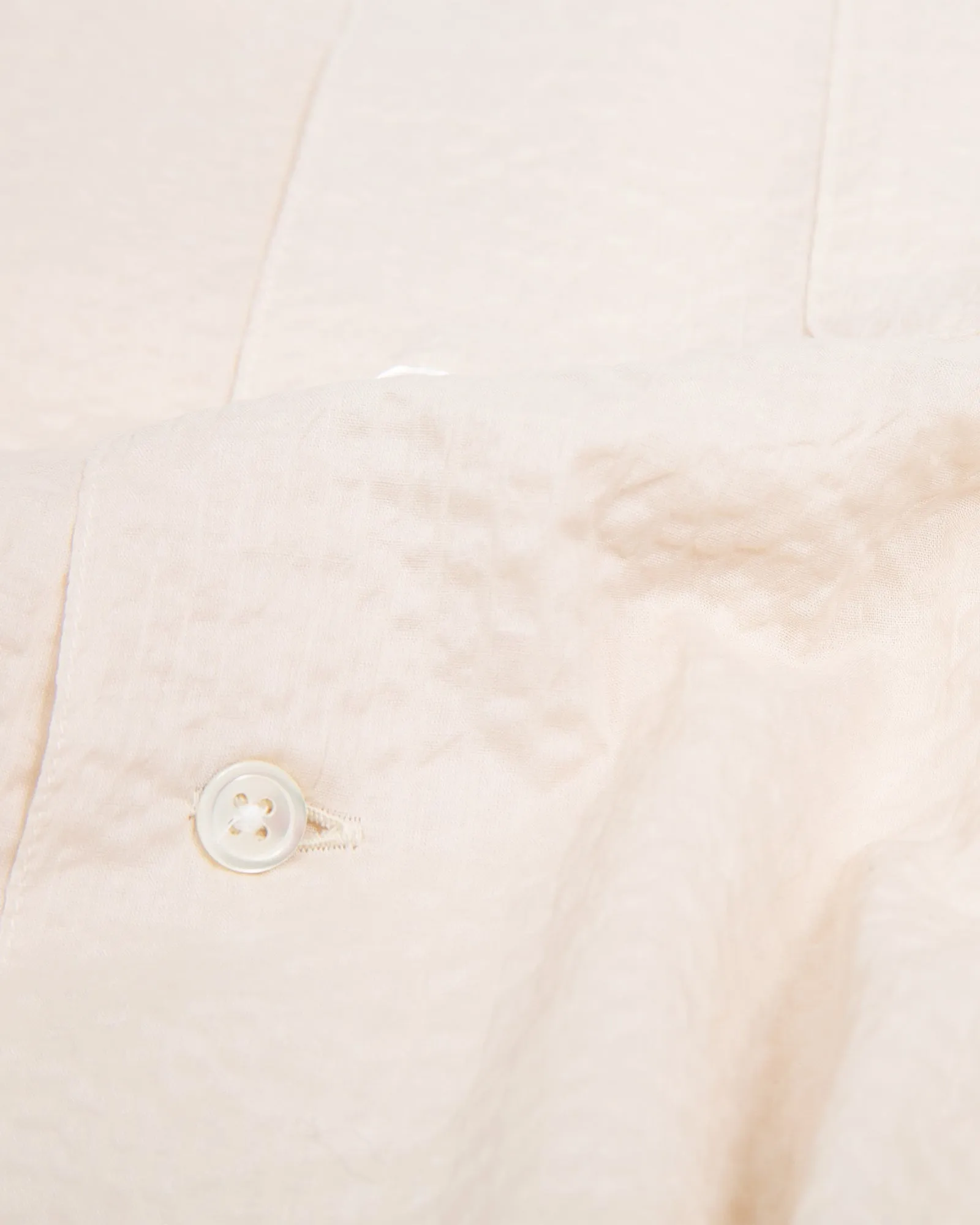 Crepe SS Shirt - Natural