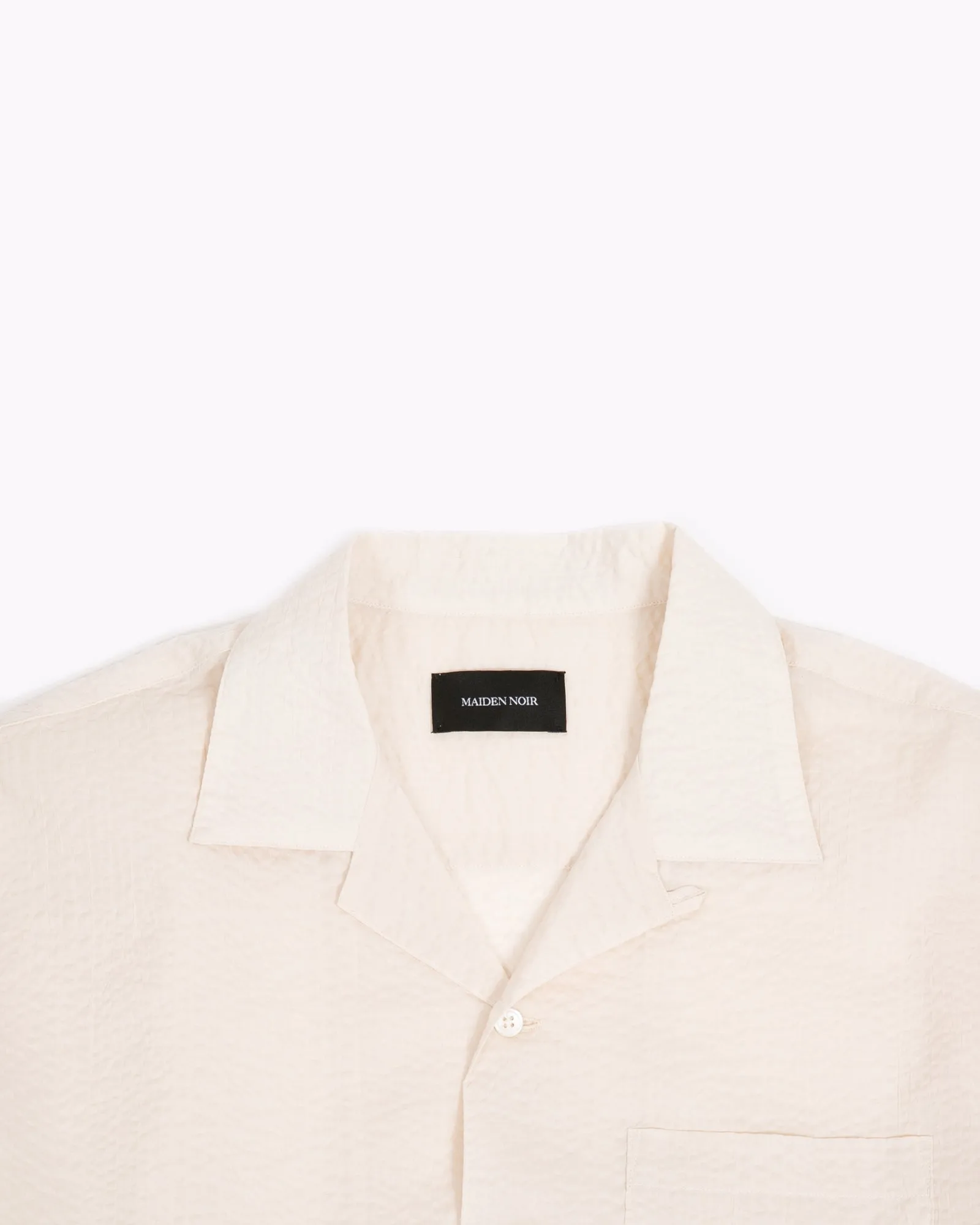 Crepe SS Shirt - Natural