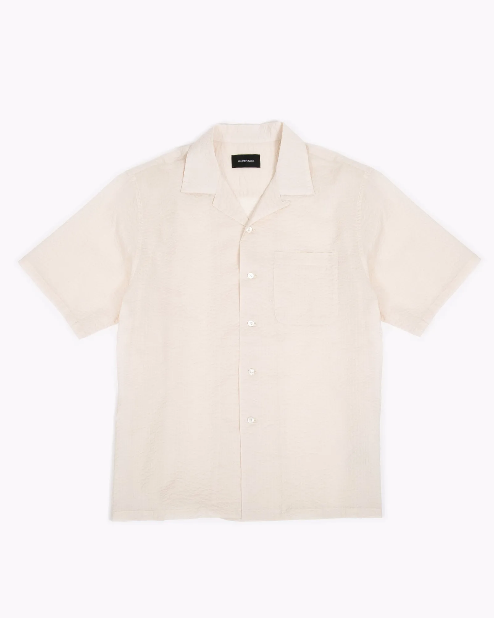 Crepe SS Shirt - Natural