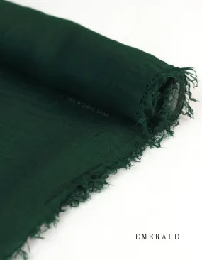 Crinkle Hijab - Emerald Crinkle Hijab - Emerald