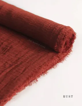 Crinkle Hijab - Rust Crinkle Hijab - Rust