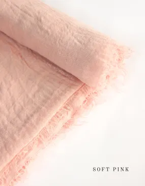 Crinkle Hijab - Soft Pink Crinkle Hijab - Soft Pink