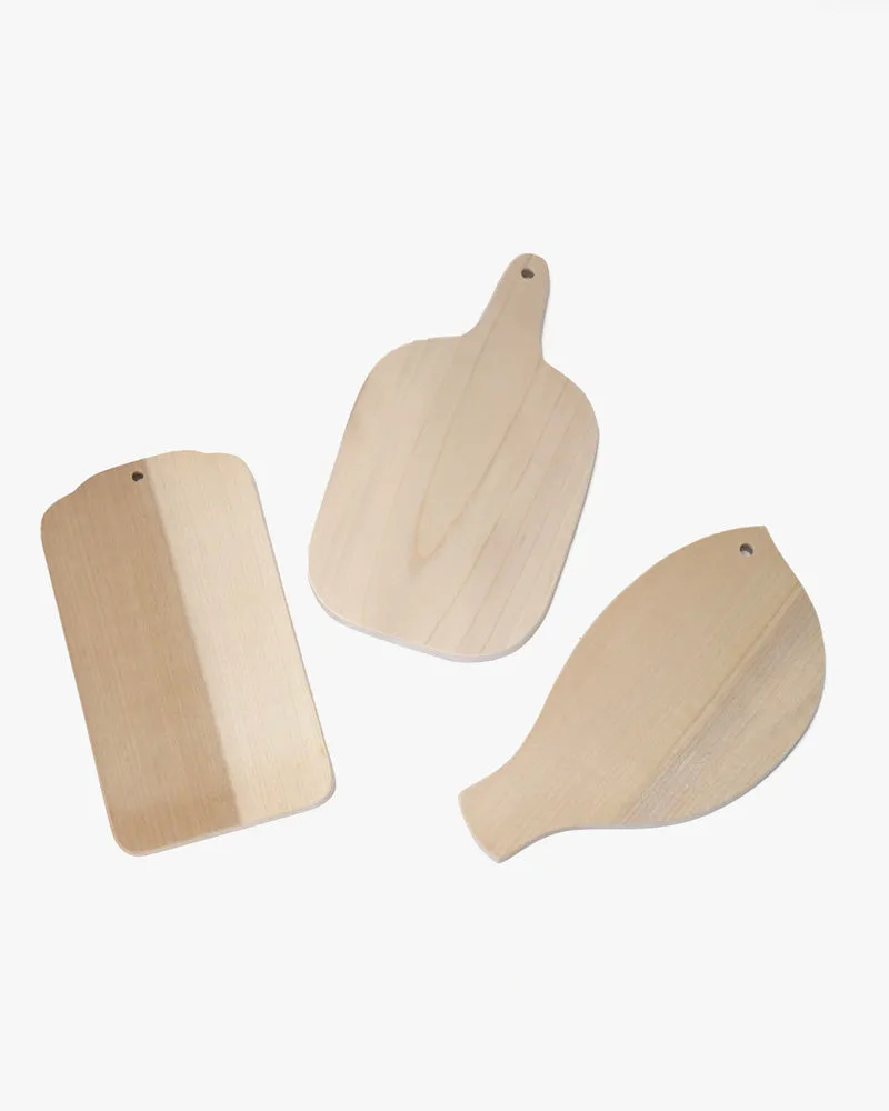 Cutting Board, Yamaichi, Rounded, Hinoki Wood