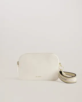 Dailiah Branded Webbing Camera Bag White Dailiah Branded Webbing Camera Bag White