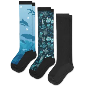 Dark Waters EasyStretch™ Diabetic Socks Bundle 3-Pack Dark Waters EasyStretch™ Diabetic Socks Bundle 3-Pack