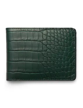 David August Luxury Genuine Alligator Bi-Fold Wallet David August Luxury Genuine Alligator Bi-Fold Wallet