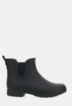 DELRIDGE CHELSEA RAIN BOOT - BLACK DELRIDGE CHELSEA RAIN BOOT - BLACK