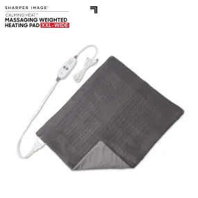 Deluxe XXL By Sharper Image Weighted Massaging Heating Pad Deluxe XXL By Sharper Image Weighted Massaging Heating Pad