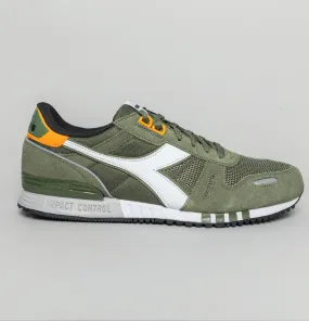 Diadora Titan Trainers Green Mushroom Diadora Titan Trainers Green Mushroom