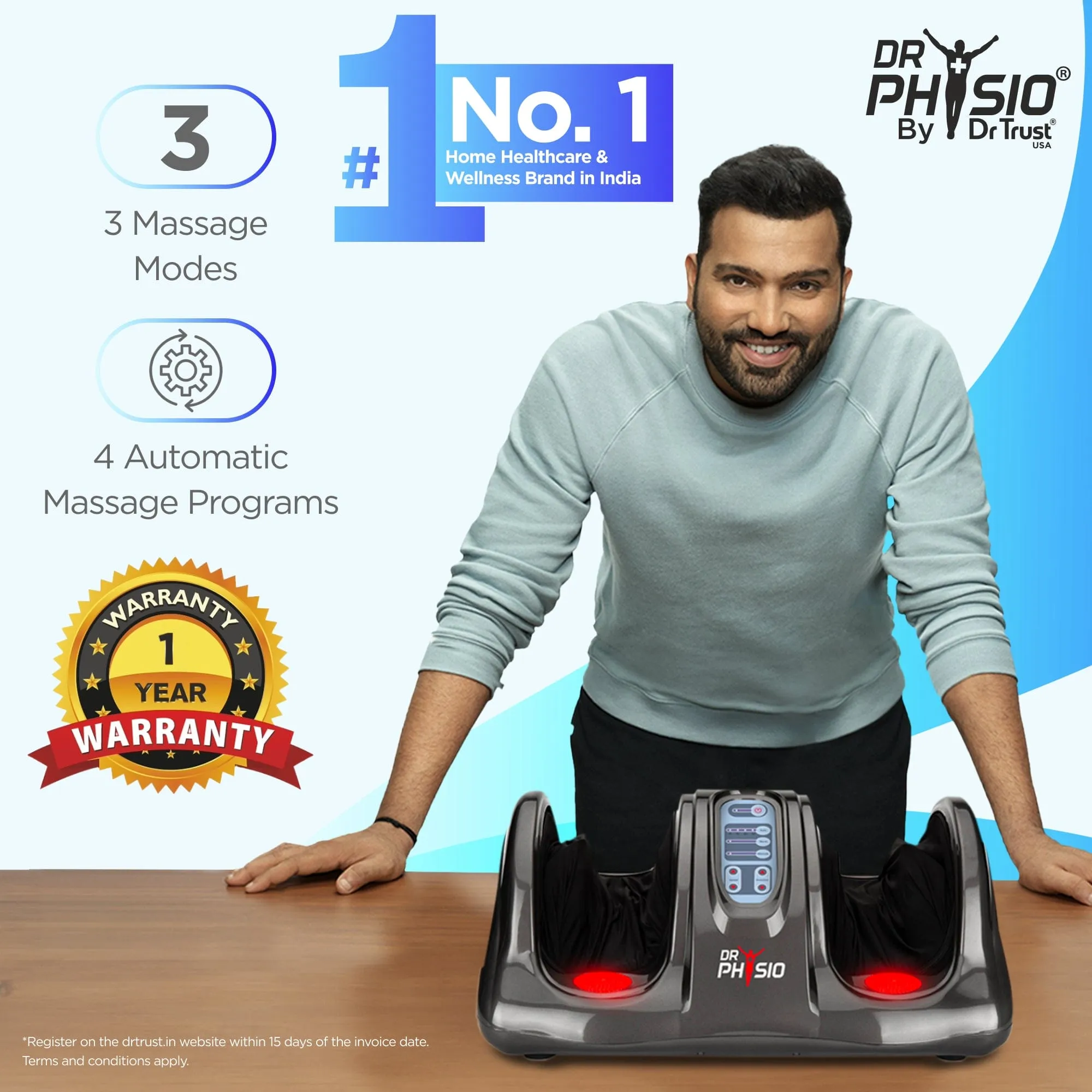 Dr Physio USA Foot and Calf Massager 1024