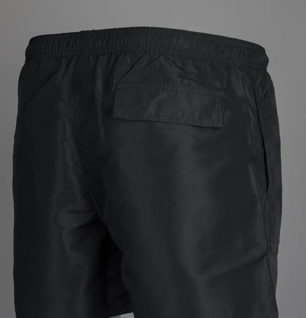 EA7 Gold Badge Logo Swim Shorts Black