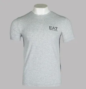 EA7 Side Taping Logo T-Shirt Light Grey EA7 Side Taping Logo T-Shirt Light Grey