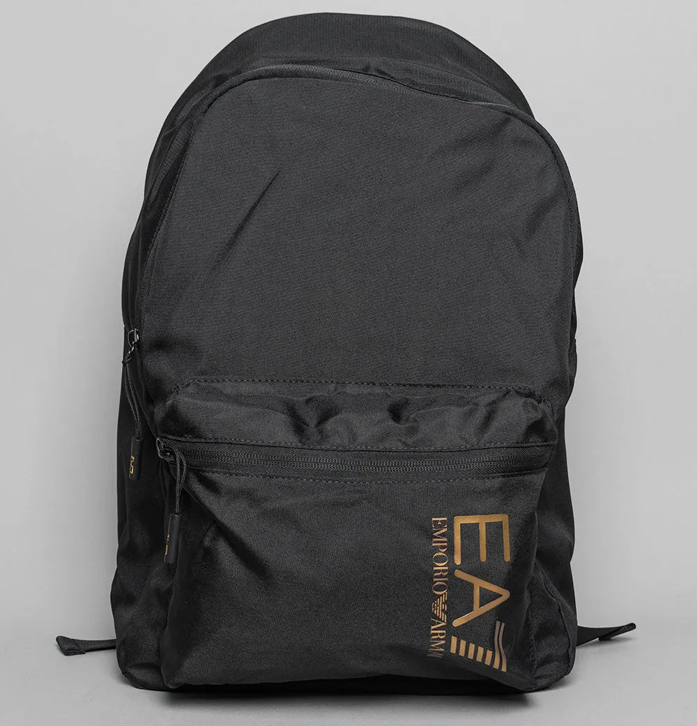 EA7 Train Core Backpack Black/Gold