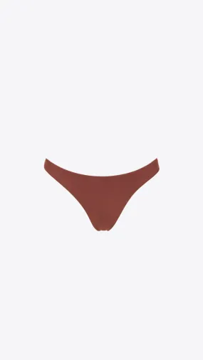 Eighties High Cut Bikini Bottom - Umber Eighties High Cut Bikini Bottom - Umber