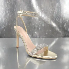 ELEANOR Gold Metallic Faux Leather ELEANOR Gold Metallic Faux Leather