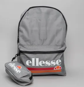 Ellesse Cillo Backpack & Pencil Case Grey Ellesse Cillo Backpack & Pencil Case Grey