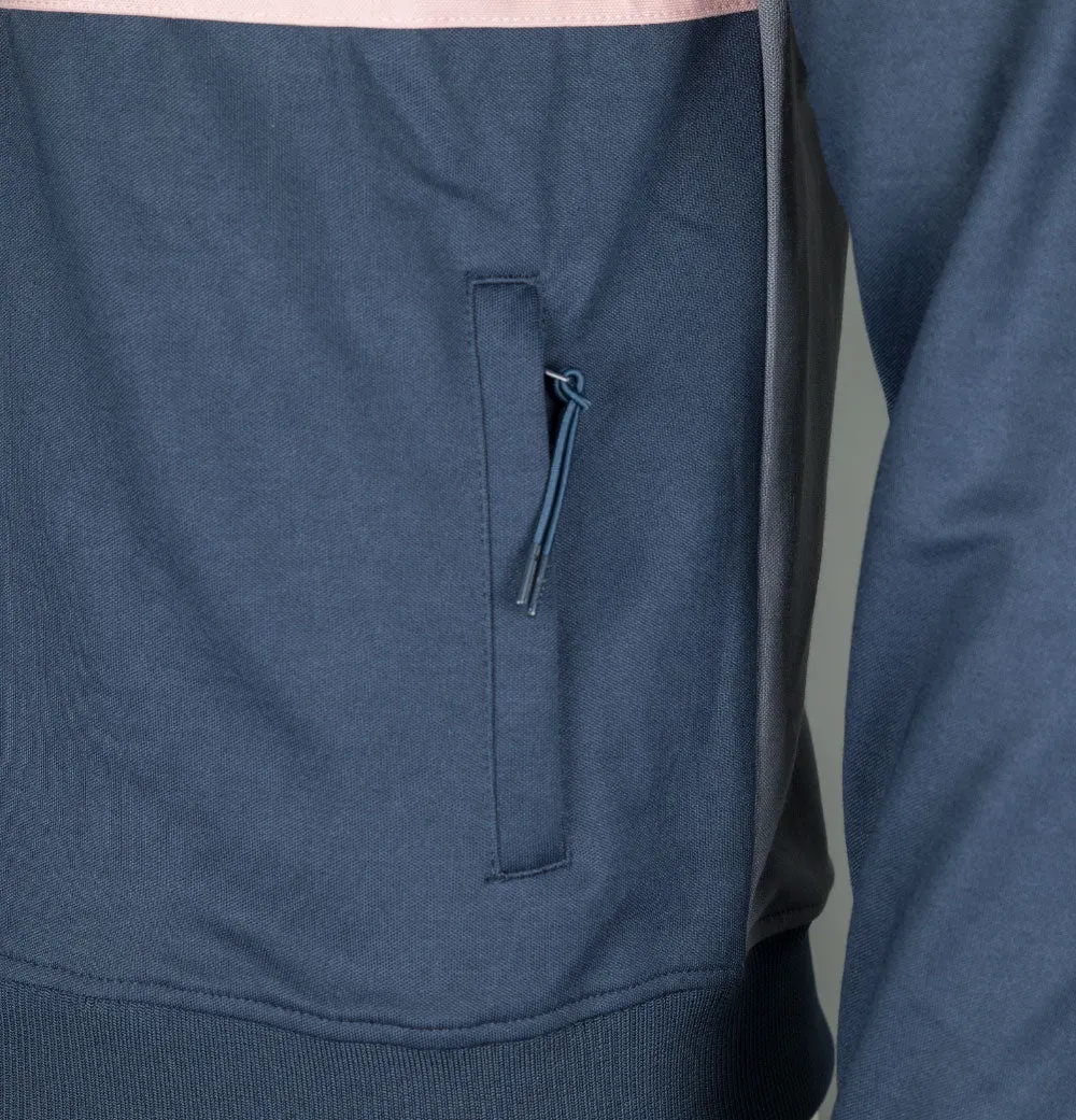 Ellesse Settimana Track Top Navy/Grey