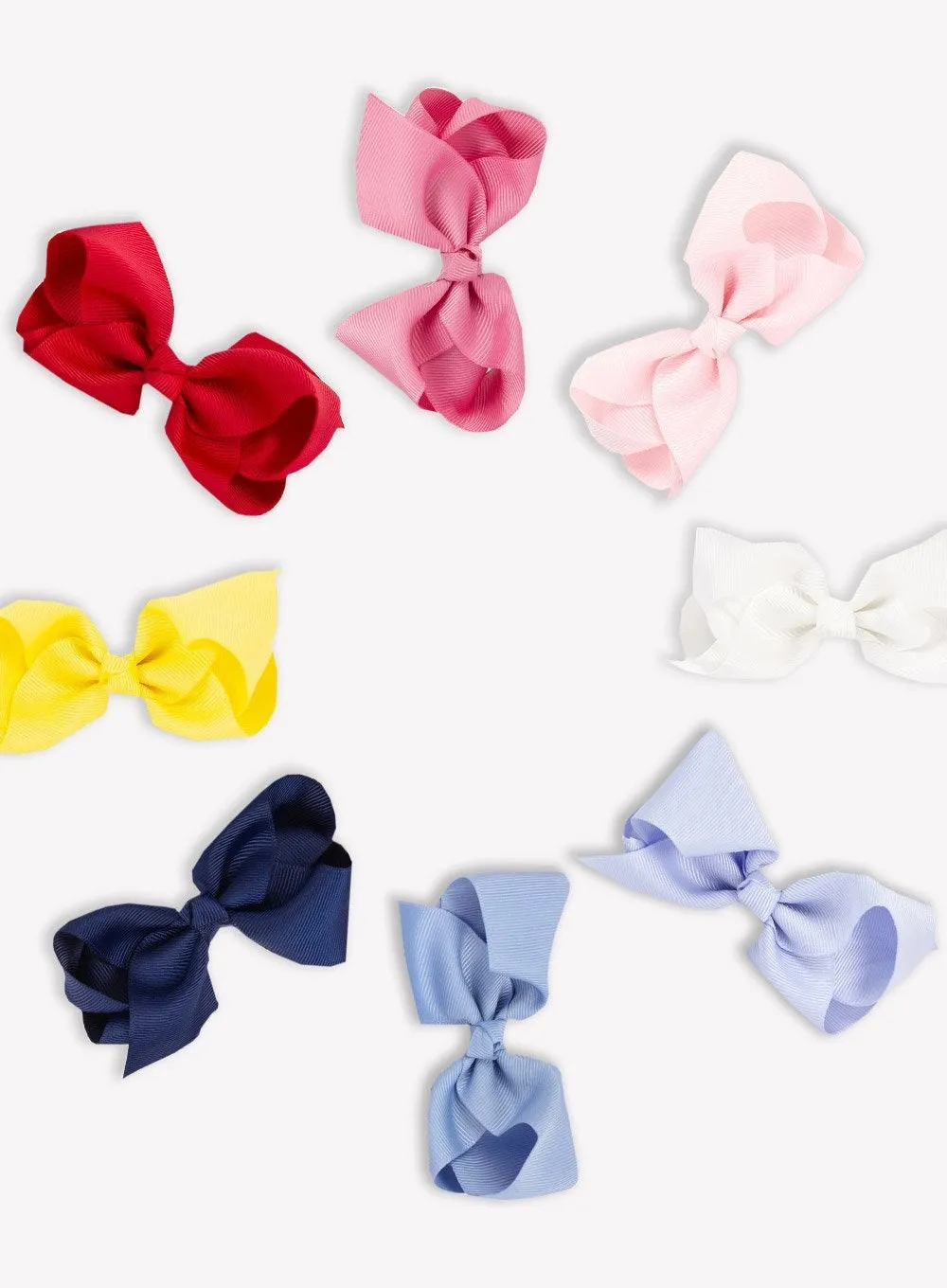 Extra Large Bow Hair Clip in French Blue