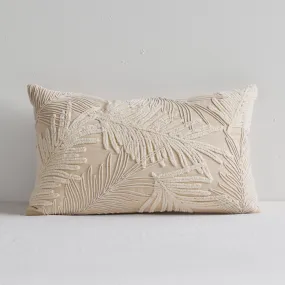 Fern Cushion - Beige - 30x50cm Fern Cushion - Beige - 30x50cm