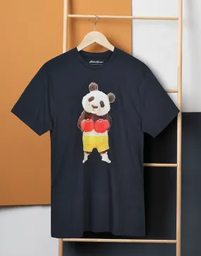 Funky Panda Navy Men's Tee Shirt Funky Panda Navy Men's Tee Shirt