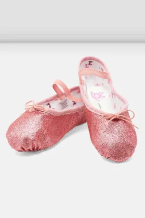 Girls Glitterdust Ballet Shoes Girls Glitterdust Ballet Shoes