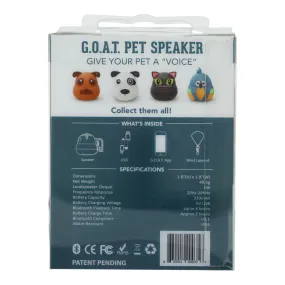 G.O.A.T. Bluetooth Pet Speaker G.O.A.T. Bluetooth Pet Speaker