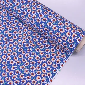 Great Value - Wide Width Floral Cotton - Blue - Caitlin Great Value - Wide Width Floral Cotton - Blue - Caitlin