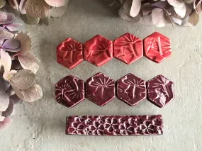 Handmade Artisan Barrettes - Alligator and French Clip Handmade Artisan Barrettes - Alligator and French Clip