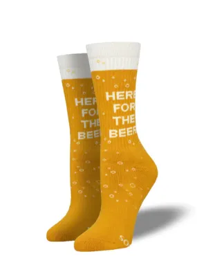Here For the Beer - Orange Here For the Beer - Orange