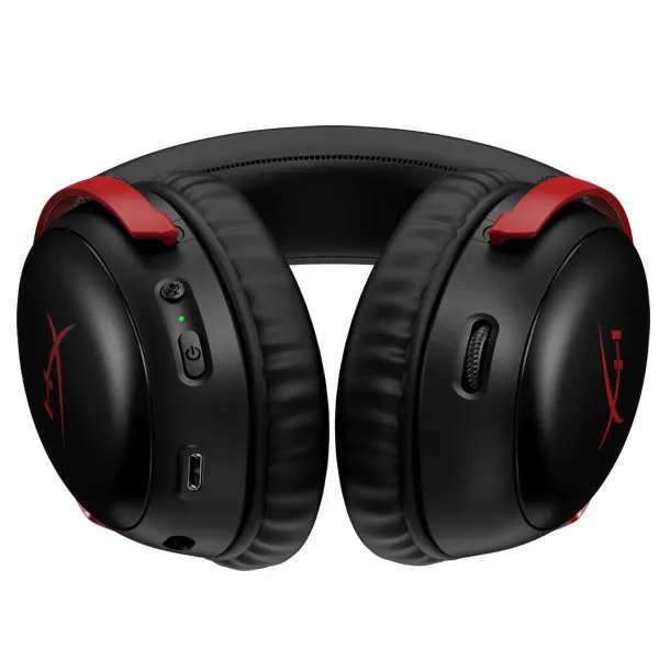 HyperX Cloud III Wireless Gaming Headset -  Black/Red