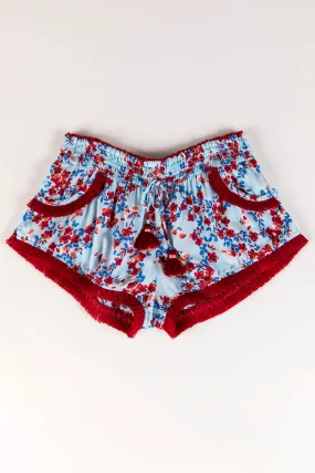 Kids Boxer Short Lulu - Blue Kookoo Bird Kids Boxer Short Lulu - Blue Kookoo Bird