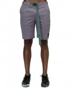Konus Men's Stretch Twill Shorts w/ Nylon Tape Closure in Purple Konus Men's Stretch Twill Shorts w/ Nylon Tape Closure in Purple