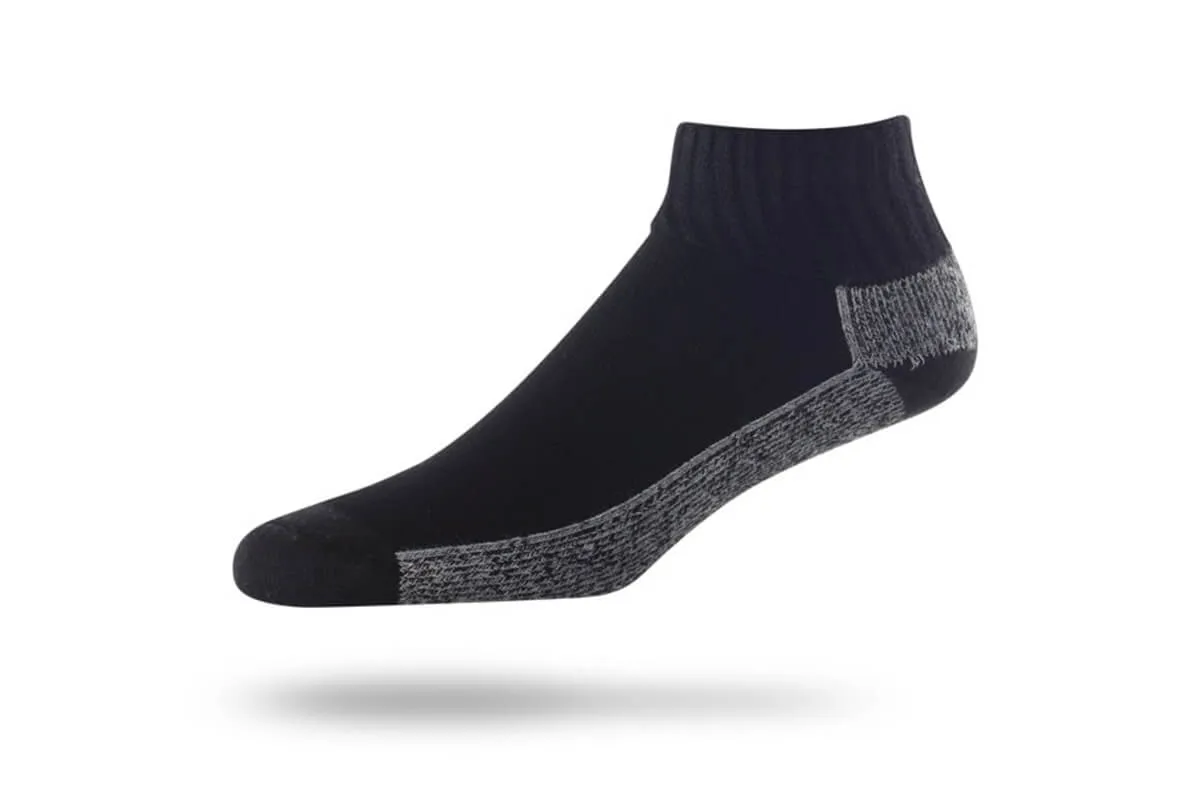 Lightfeet Diabetic Qtr Black
