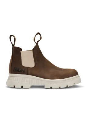 Low Chelsea Boot - Chocolate Brown / 135 Sand Low Chelsea Boot - Chocolate Brown / 135 Sand