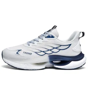 Men's Breathable Lightweight Running Trainers Soft Sole Anti Slip Shock Outdoor Shoes | A55 Men's Breathable Lightweight Running Trainers Soft Sole Anti Slip Shock Outdoor Shoes | A55