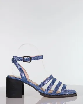 Minx Samba Cobait Metallic Emboss Leather Minx Samba Cobait Metallic Emboss Leather