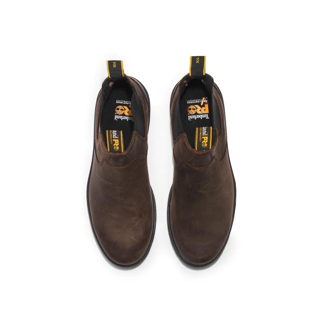 Nashoba Soft Toe Chelsea Work Boot Brown