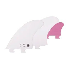Panda Twin   Trailer - White/Pink - Snap In Panda Twin   Trailer - White/Pink - Snap In