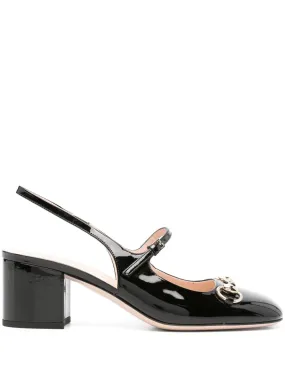 PATENT LEATHER SLINGBACK PUMPS PATENT LEATHER SLINGBACK PUMPS