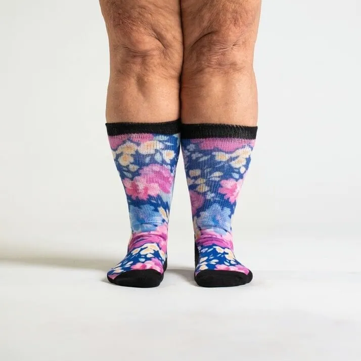 Paws And Petals EasyStretch™ Diabetic Socks Bundle 3-Pack