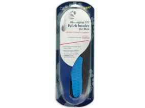 Pedifix Massaging Gel Work Insoles - Men Pedifix Massaging Gel Work Insoles - Men