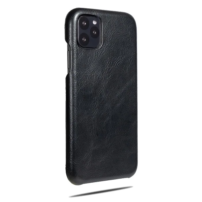 Personalized Pink Flowers iPhone 11 Pro Black Leather Case