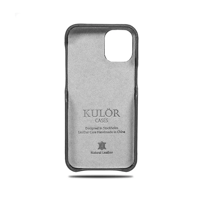 Personalized Virgo iPhone 12 Pro Black Leather Case