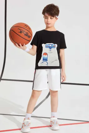 Polo Republica Boy's Cool Polar Bear Printed Tee Shirt Polo Republica Boy's Cool Polar Bear Printed Tee Shirt