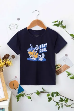 Polo Republica Boy's Stay Cool Printed Tee Shirt Polo Republica Boy's Stay Cool Printed Tee Shirt